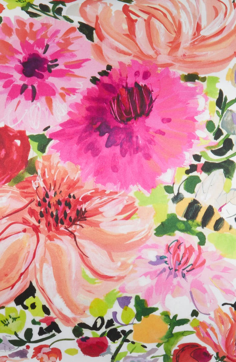 Kate Spade New York dahlia floral throw pillow - 20" x 20", Alternate, color, 