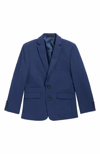 Kids' Solid Blue Blazer