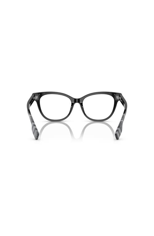 Burberry 53mm Cat Eye Optical Glasses In Black