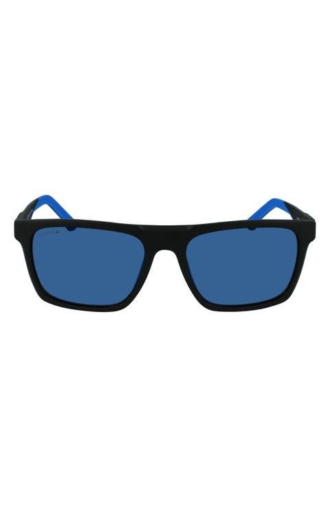 Sport 56mm Square Sunglasses
