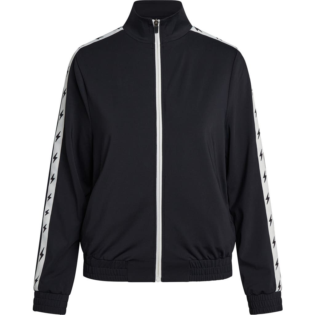 ELECTRIC YOGA Bolt Track Jacket in Black/white  product
