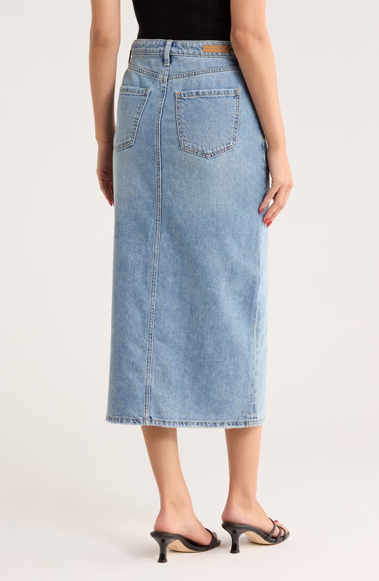 Sanctuary Denim Midi Skirt, Alternate, color,