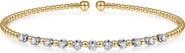 Gabriel & Co. Bujukan Diamond Beaded Cuff Bracelet