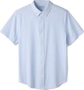 Rhone Commuter Slim Fit Short Sleeve Button-Up Shirt