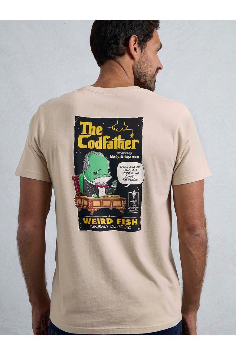 Codfather Heritage Wash Artist T-Shirt, Alternate, color, String