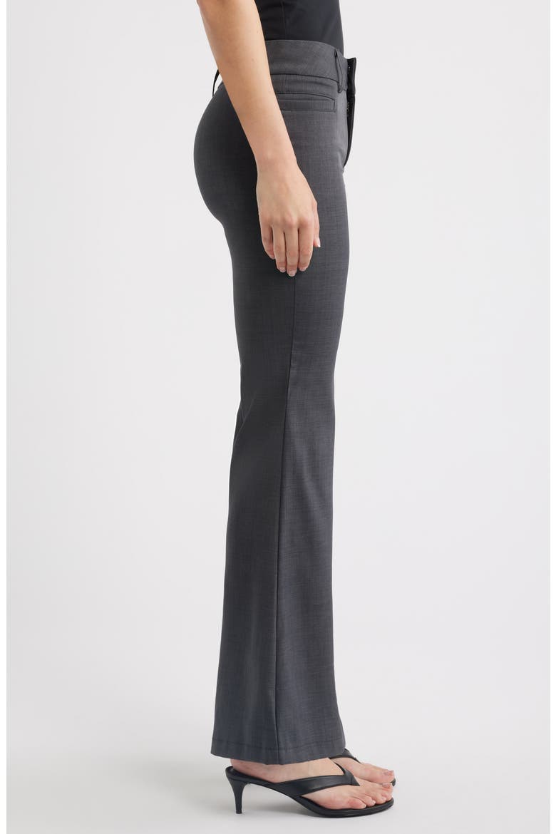 Amber Flare Pants, Alternate, color, GREY