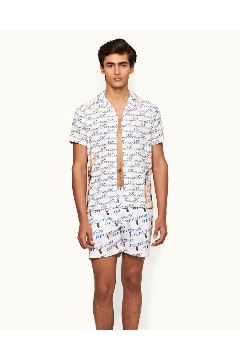 Travis Exclusive-Print Shirt, Main, color, OCTOPUSSY