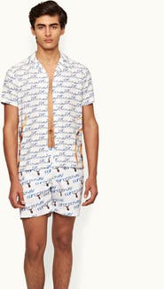 Orlebar Brown Travis Exclusive-Print Shirt