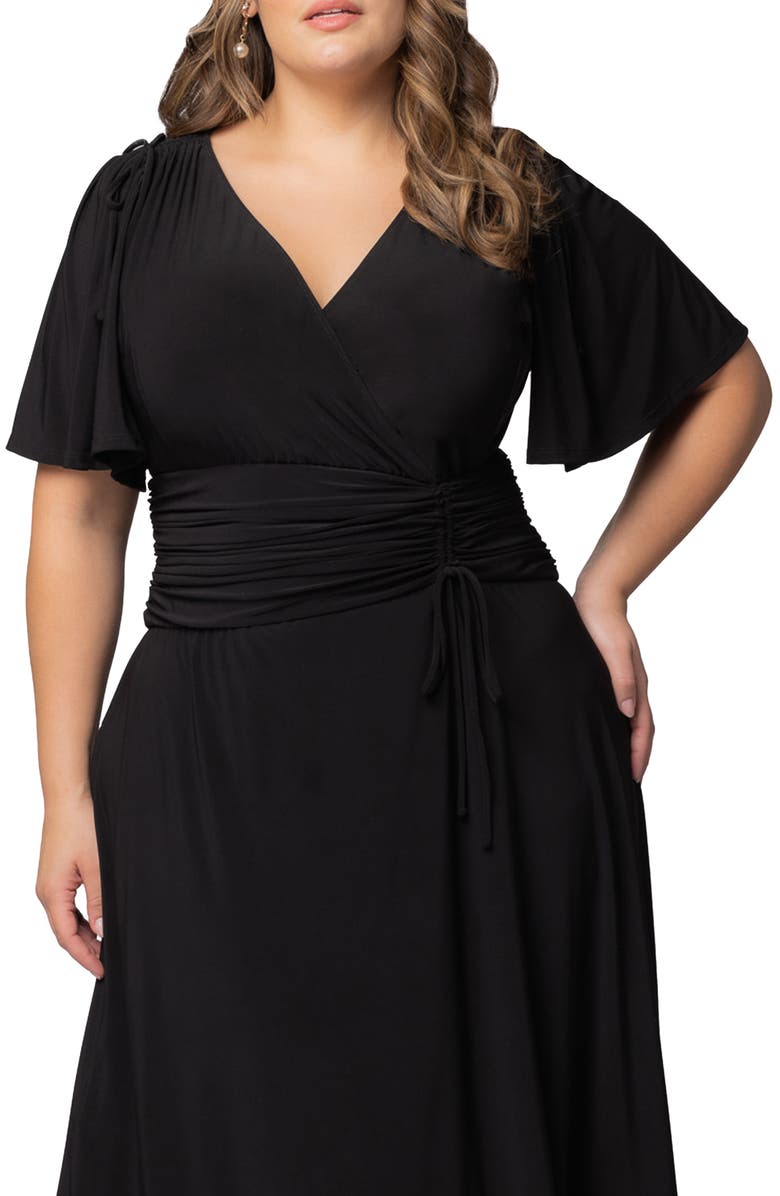 Jemma Ruched Tie Dress