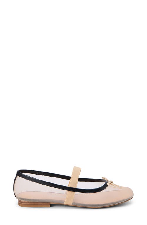 Coconuts By Matisse Bronx Mesh Ballerina Flat In Beige Mesh