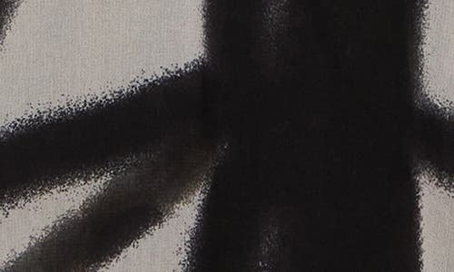 Dkny Abstract Print Chiffon Button-up Shirt