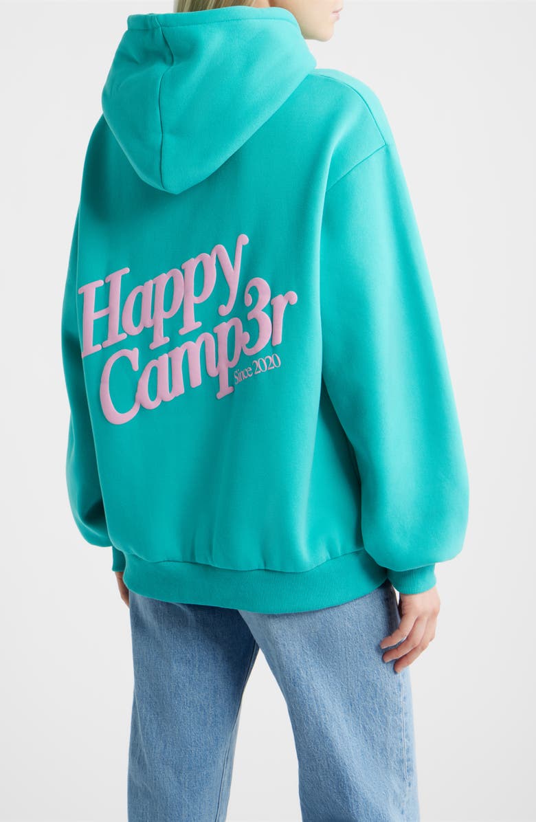 HAPPY CAMP3R Puff Series Hoodie, Alternate, color, Candy Teal