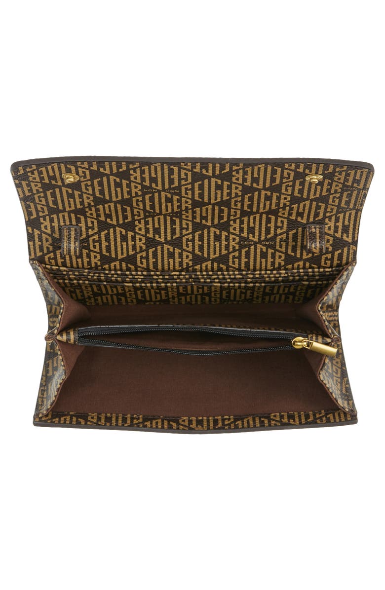 Kurt Geiger London Monogram Crossbody Wallet, Alternate, color, 