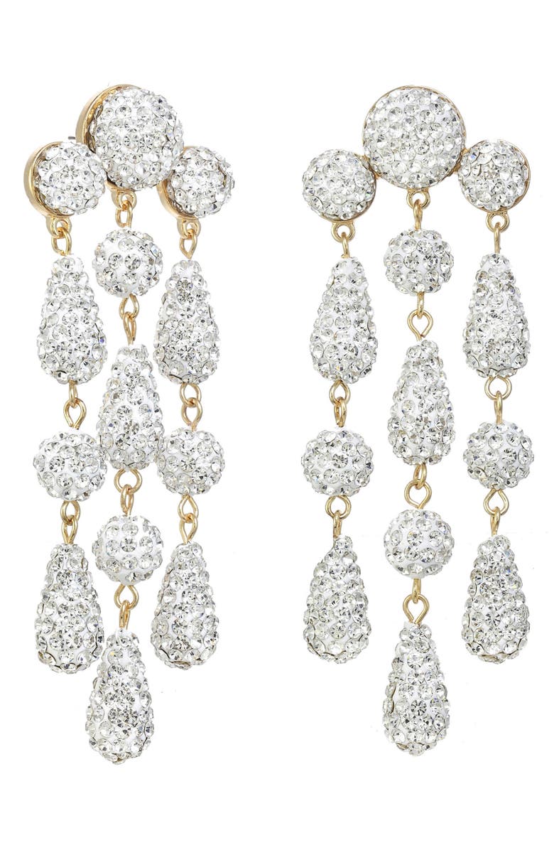 Stella + Ruby Chandelier Earrings, Main, color,