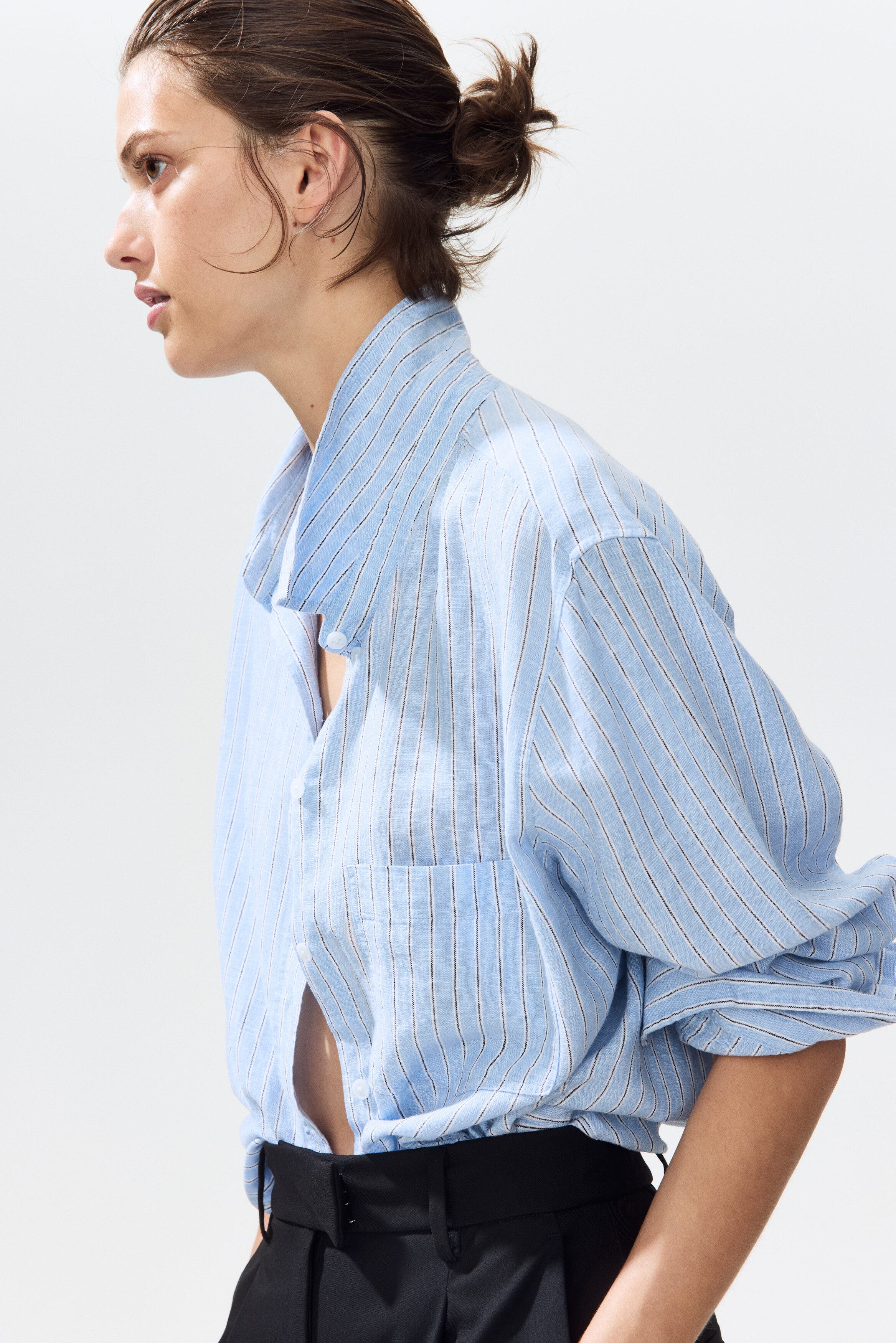 Linen-blend Shirt - image 2