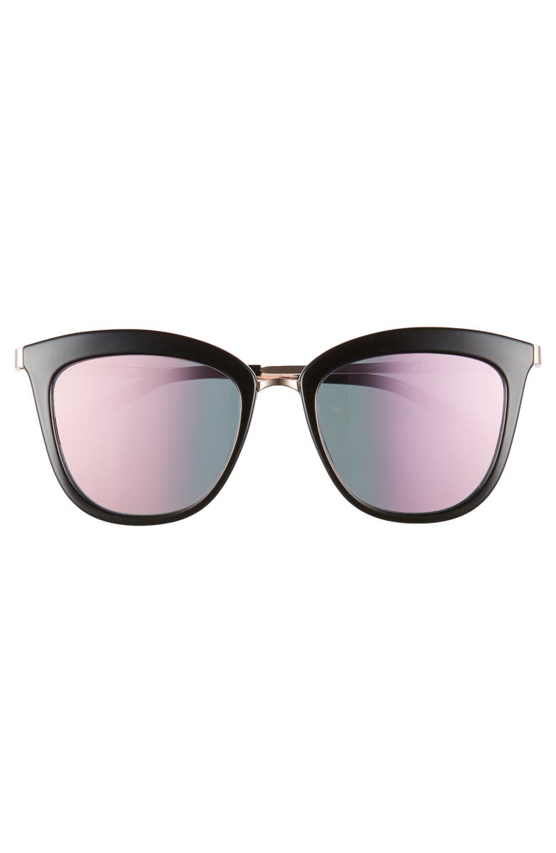 Le Specs Caliente 53mm Cat Eye Sunglasses, Alternate, color, 