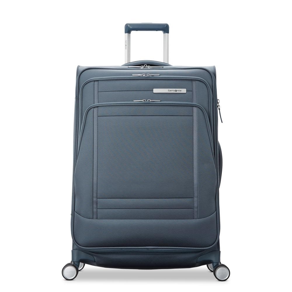 Samsonite UpLIFT 3-Piece Set (CO/MD/LG) Lightweight Softside Expandable Luggage, Alternate, color, Elemental Blue
