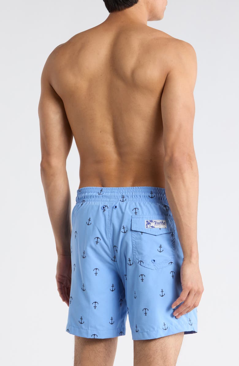 Trunks Surf & Swim Co. Sano 6.5-Inch Swim Shorts, Alternate, color, Ocean Blue