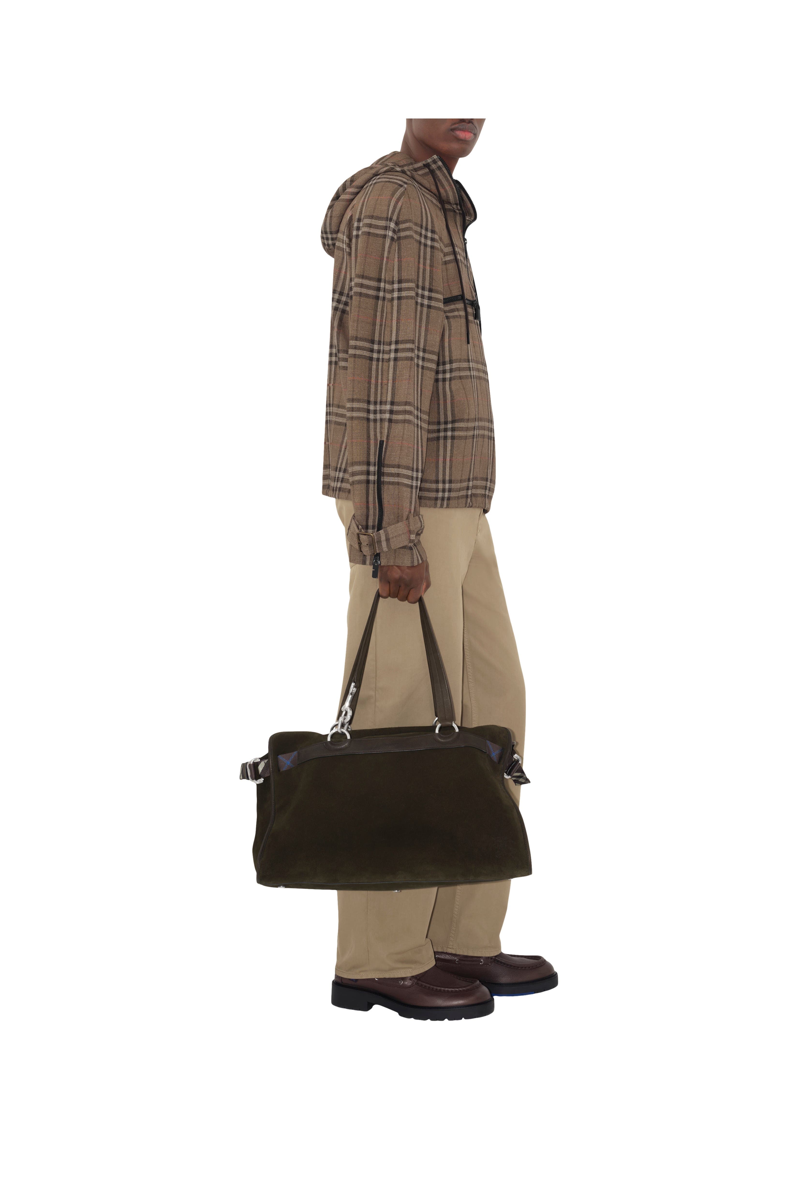 Burberry B Clip Holdall, Alternate, color, 