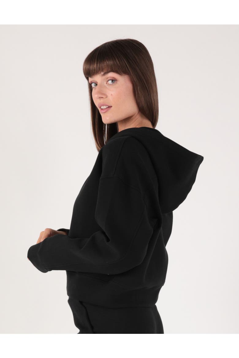 High Set Zip, Alternate, color, Black