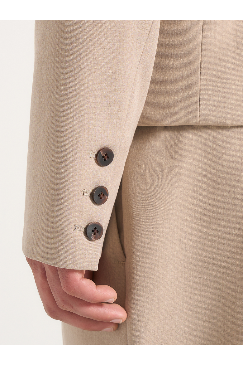 Silas - Cropped Blazer, Alternate, color, Taupe