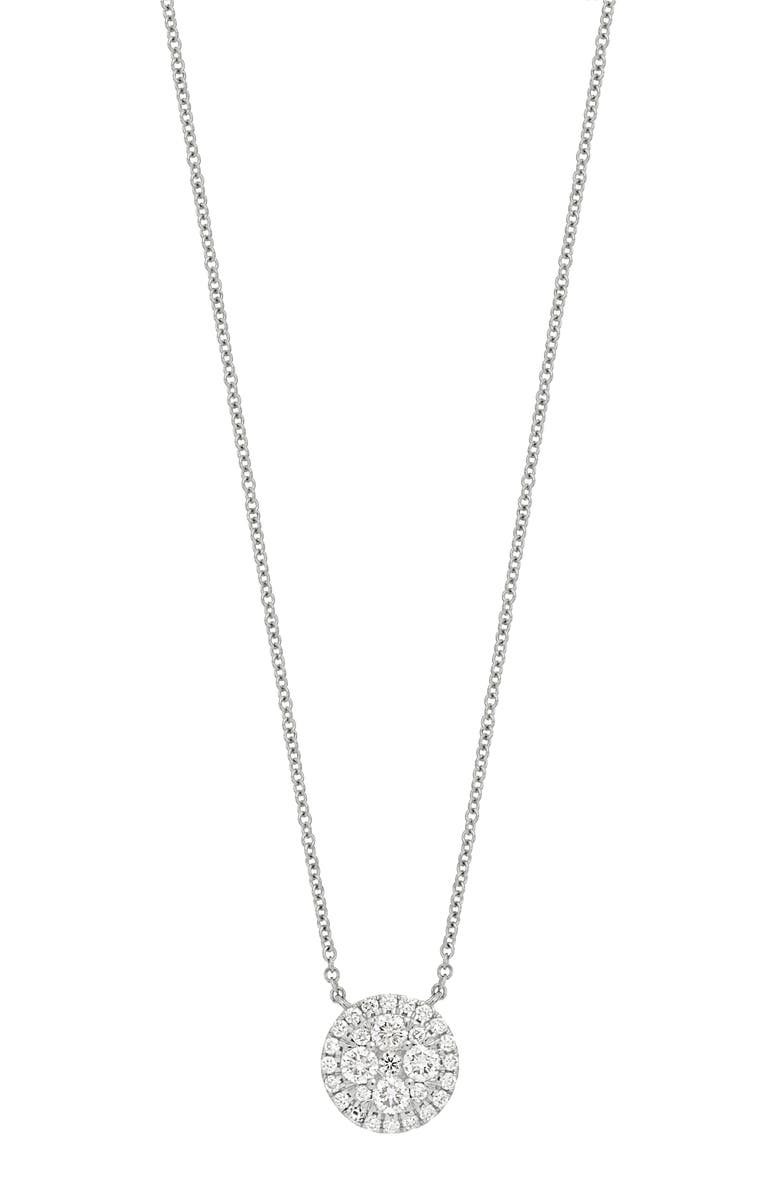 Bony Levy Mika Diamond Pendant Necklace, Main, color, 18K White Gold