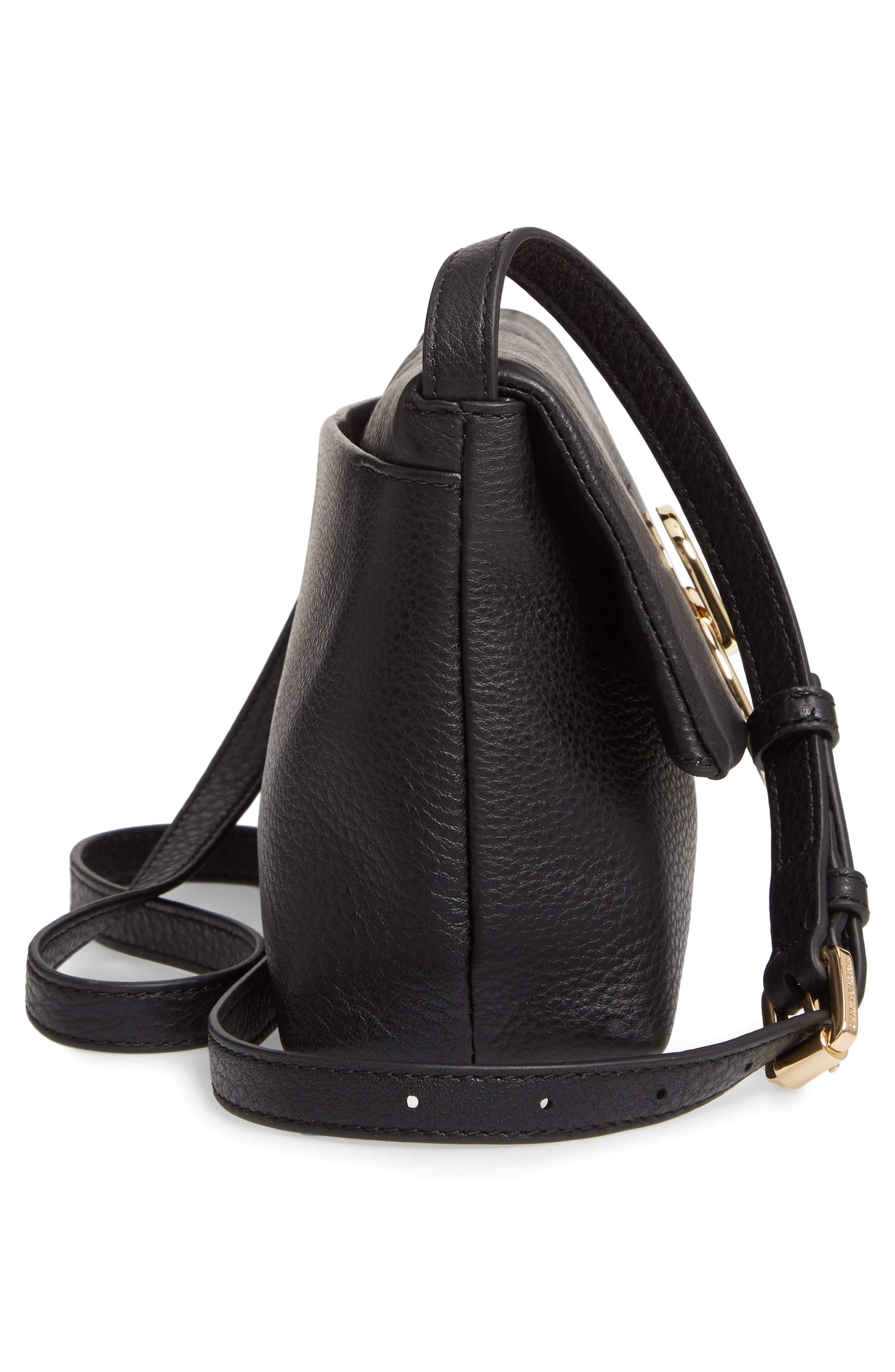 Vince Camuto Plum Leather Crossbody Bag, Alternate, color, 