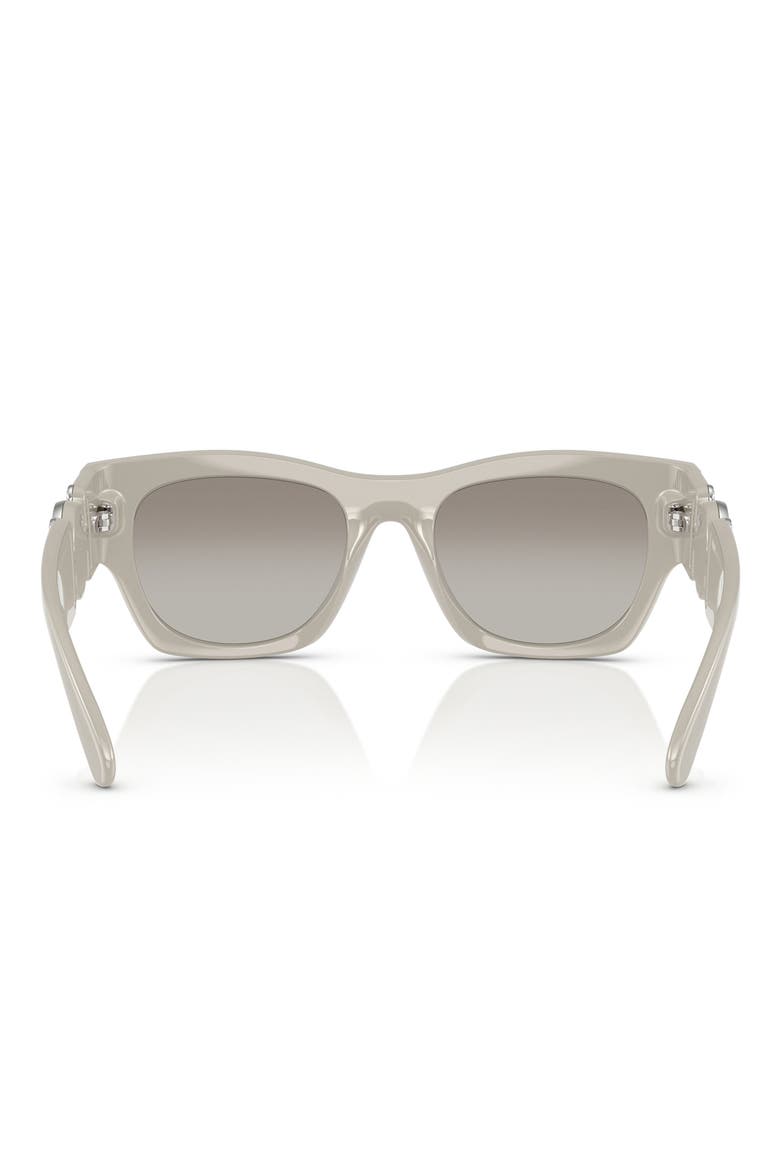 52mm Pillow Sunglasses, Alternate, color, GREY