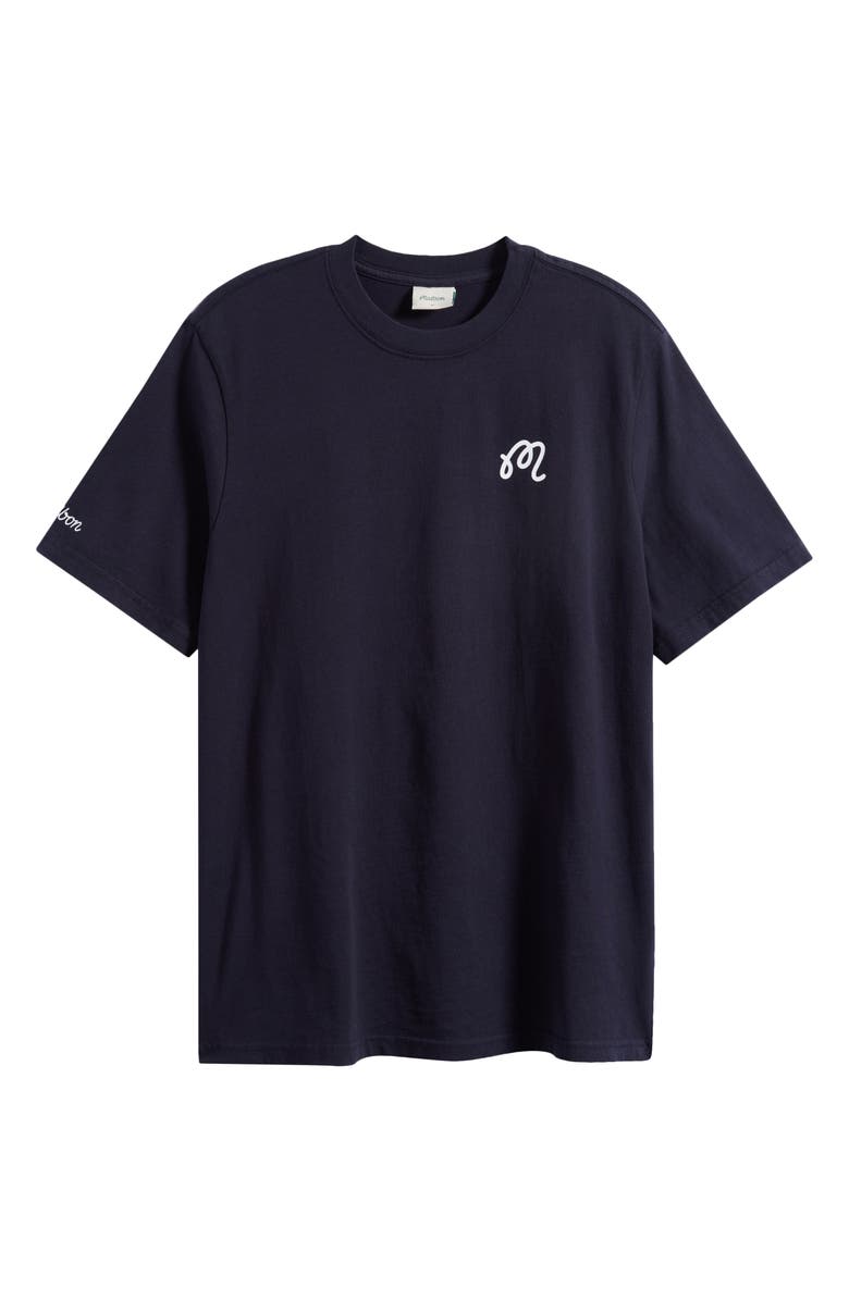 Malbon Golf Bermuda Championship Graphic T-Shirt, Main, color, Midnight