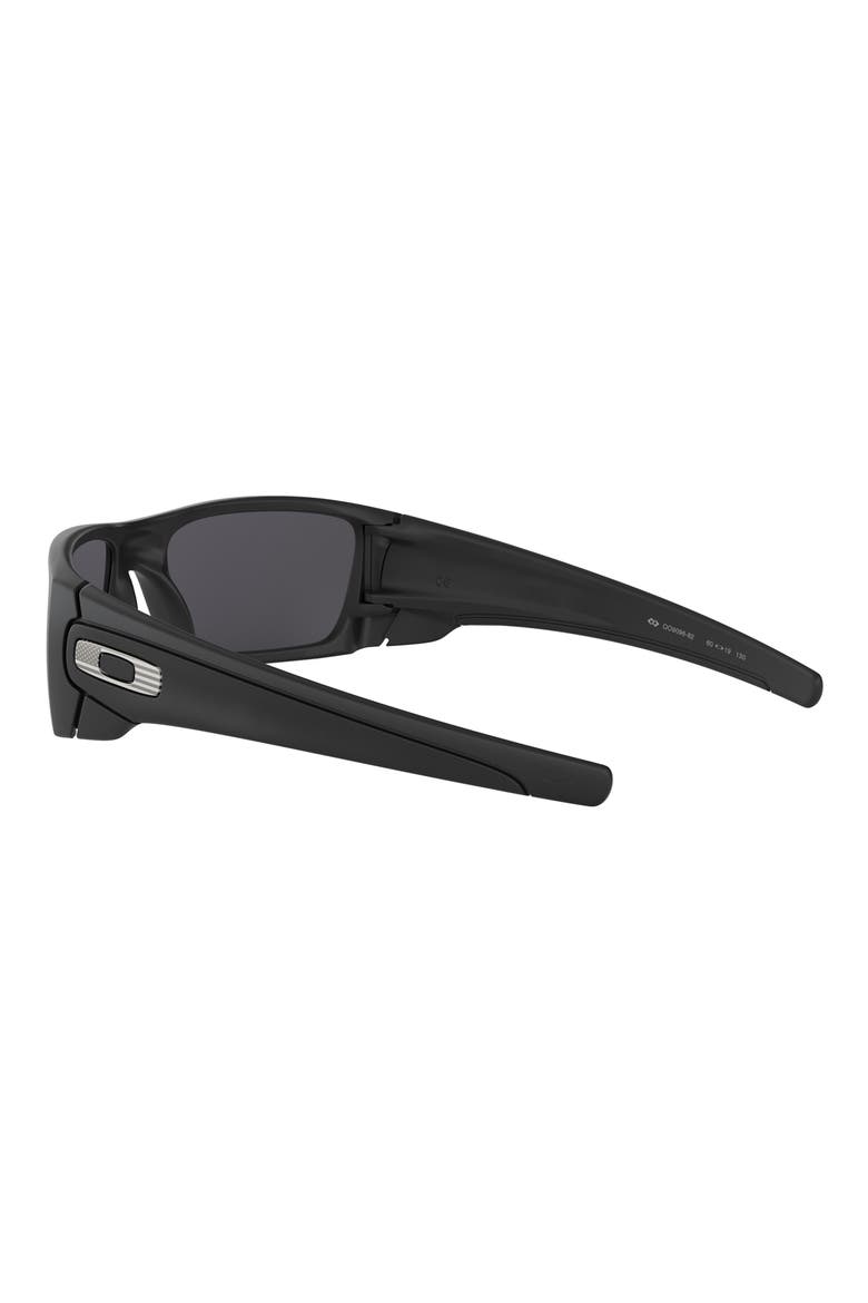 Fuel Cell 60mm Rectangular Sunglasses, Alternate, color, BLACK
