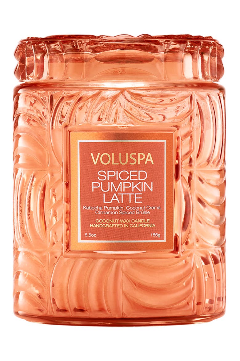 Small Spiced Pumpkin Latte Classic Candle, Alternate, color, NO COLOR