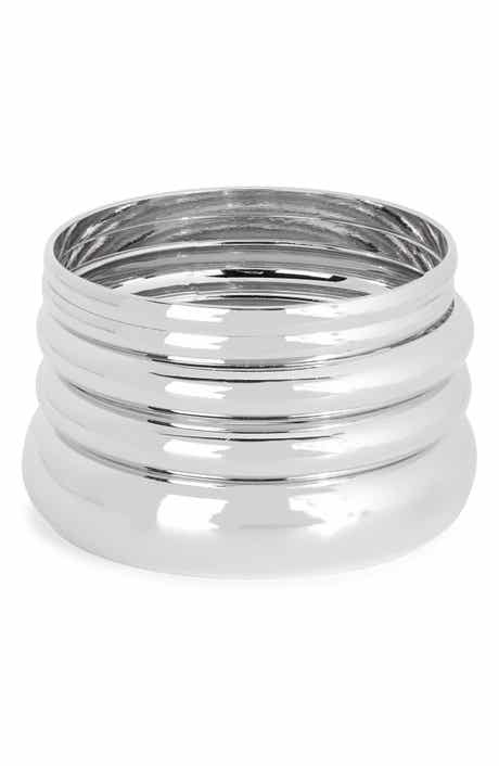 NATASHA 5-Pack Bangle Bracelets