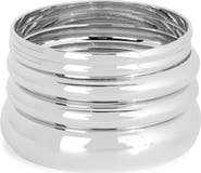 NATASHA 5-Pack Bangle Bracelets