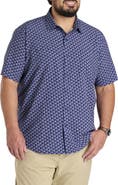 Tommy Bahama Big & Tall Cost Tropic Geoscape Sport Shirt