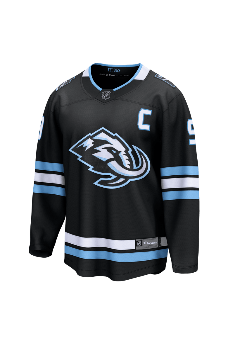 Men's Fanatics Clayton Keller Black Utah Mammoth Home Breakaway Jersey, Alternate, color, Black