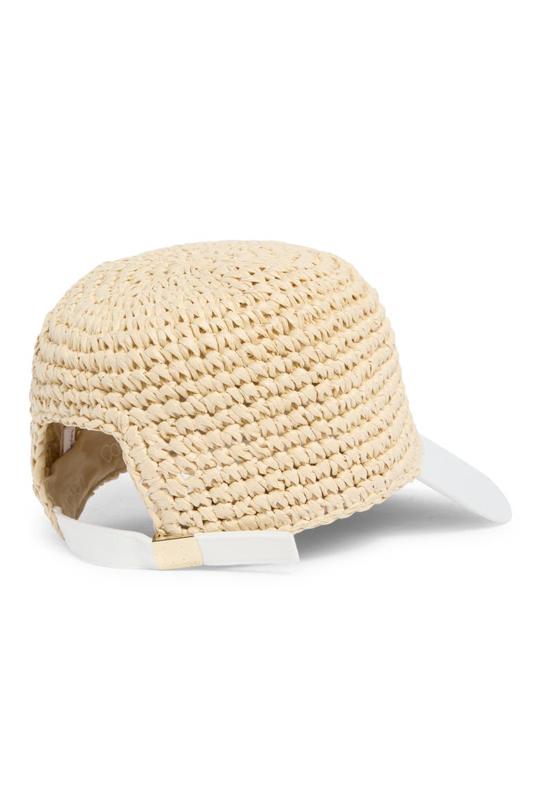 Mixed Media Baseball Cap, Alternate, color, NATURAL