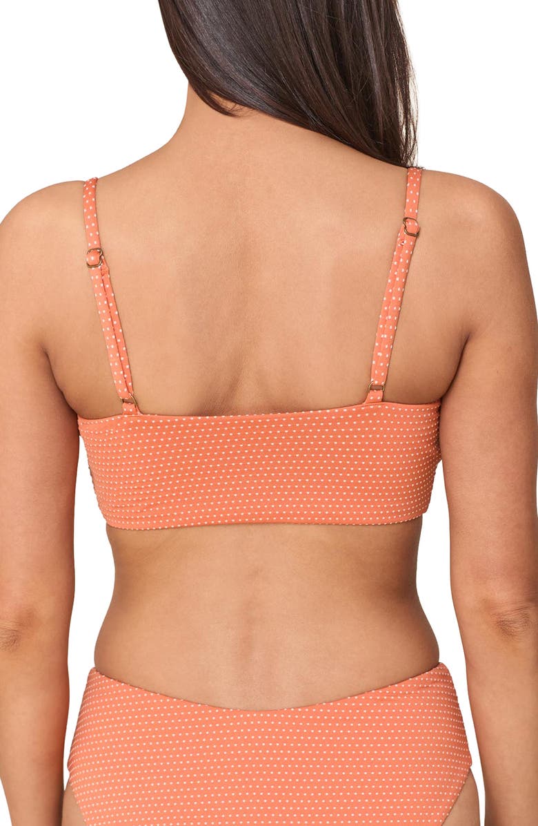 Andie Cabo Bikini Top, Alternate, color, Marmalade