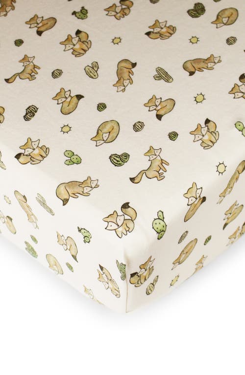 L'ovedbaby Organic Cotton Crib Sheet In White