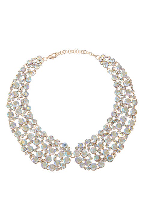 Diana Iridescent Collar Necklace