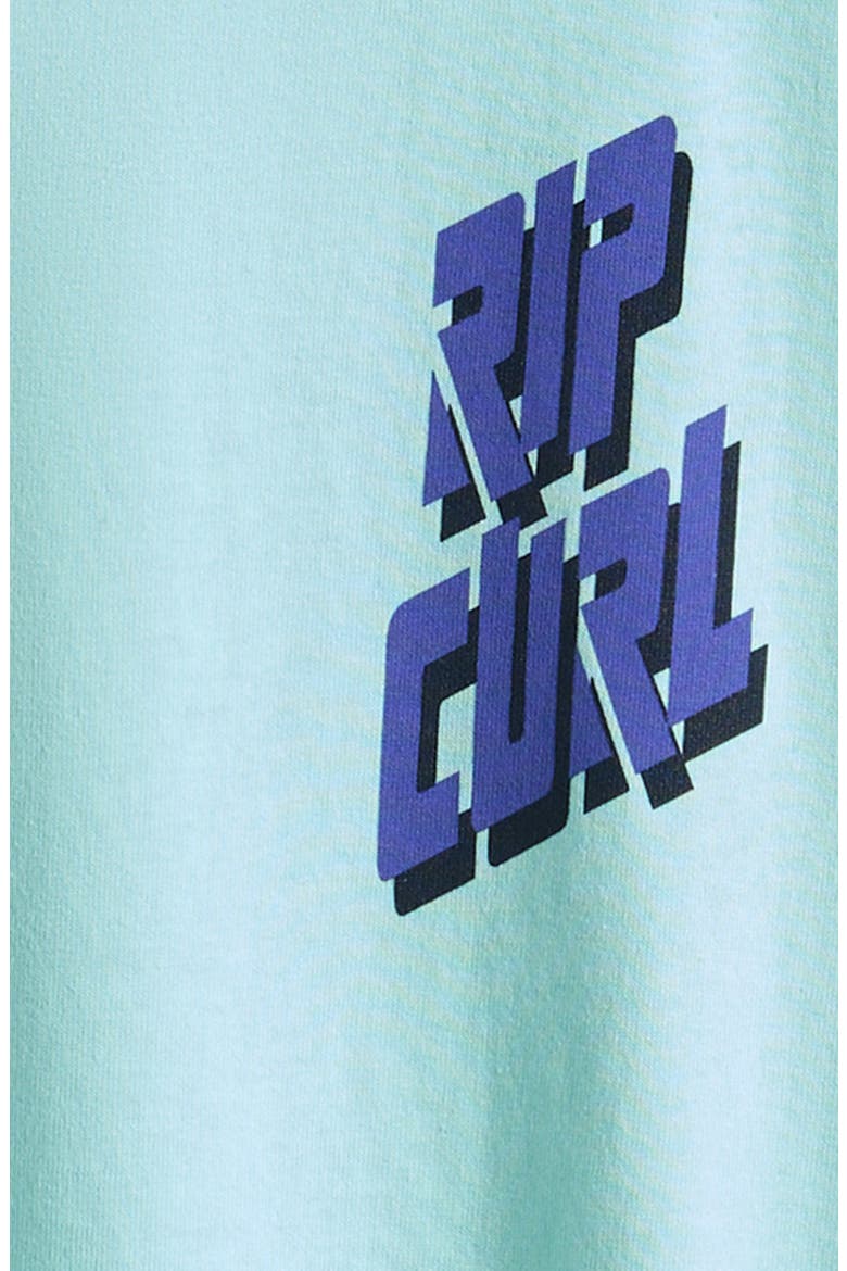 Kids' Liquid Trips Graphic Cotton T-Shirt, Alternate, color, LIGHT AQUA