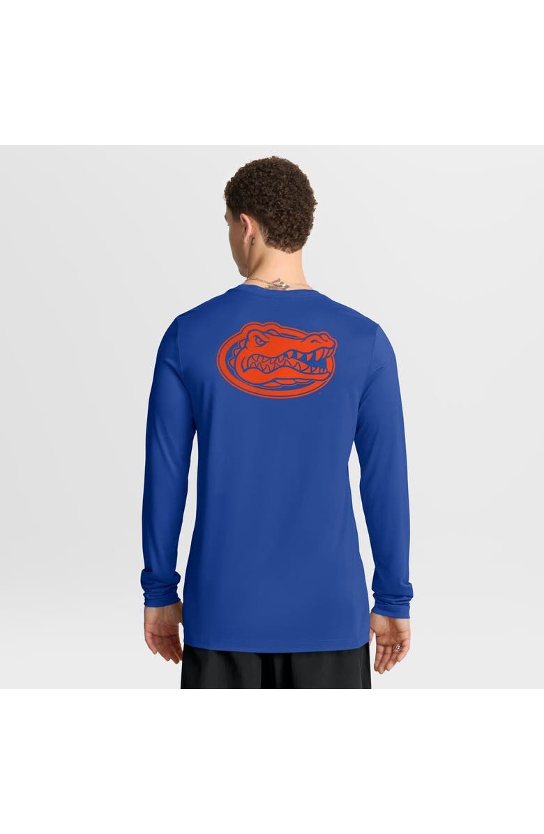 Jordan Brand Men's Jordan Brand Royal Florida Gators Primetime Campus 2-Hit Legend Dri-FIT Long Sleeve T-Shirt, Alternate, color, Royal