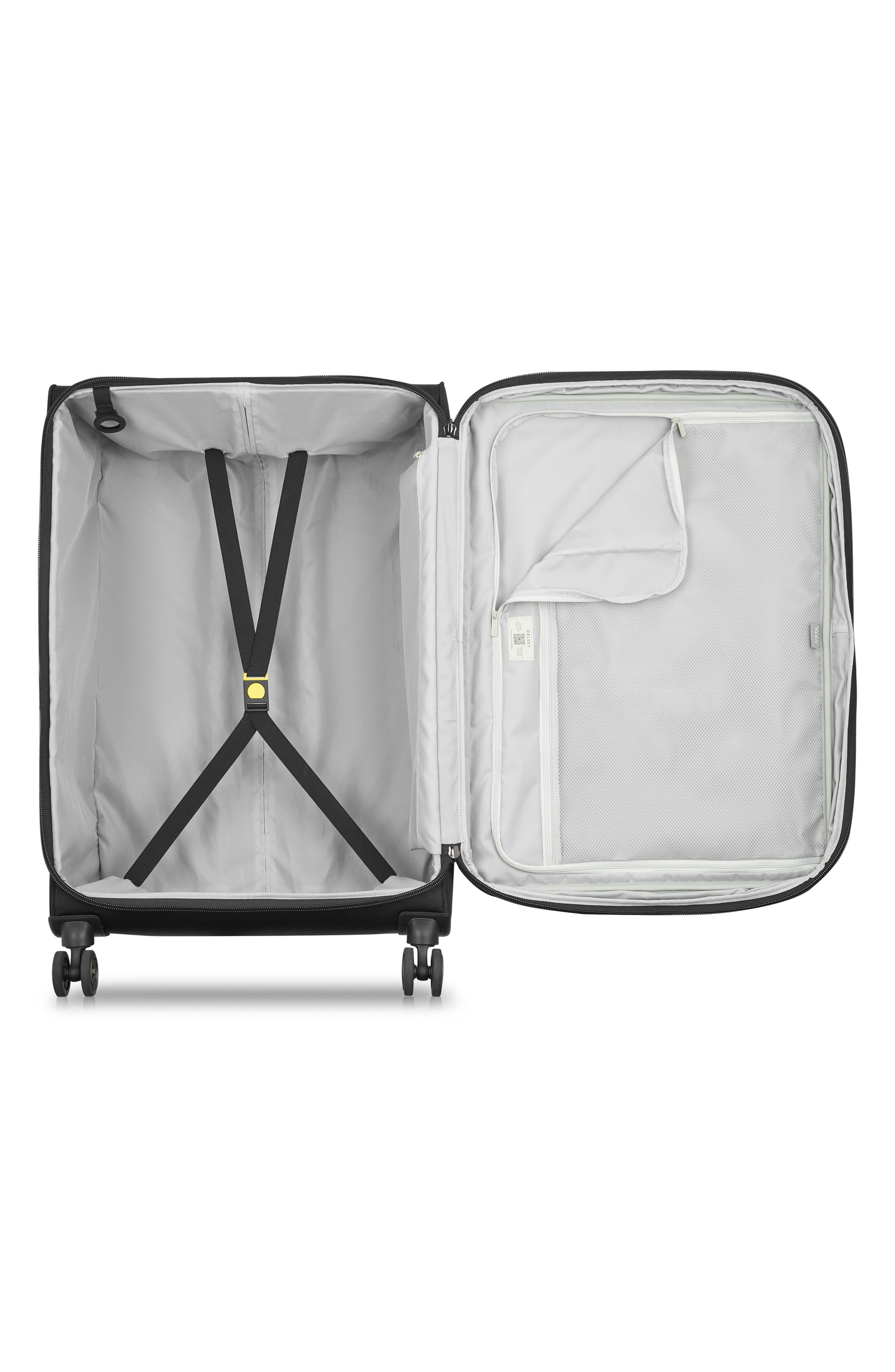 DELSEY Cruise 3.0 28-Inch Softside Spinner Luggage, Alternate, color, Black