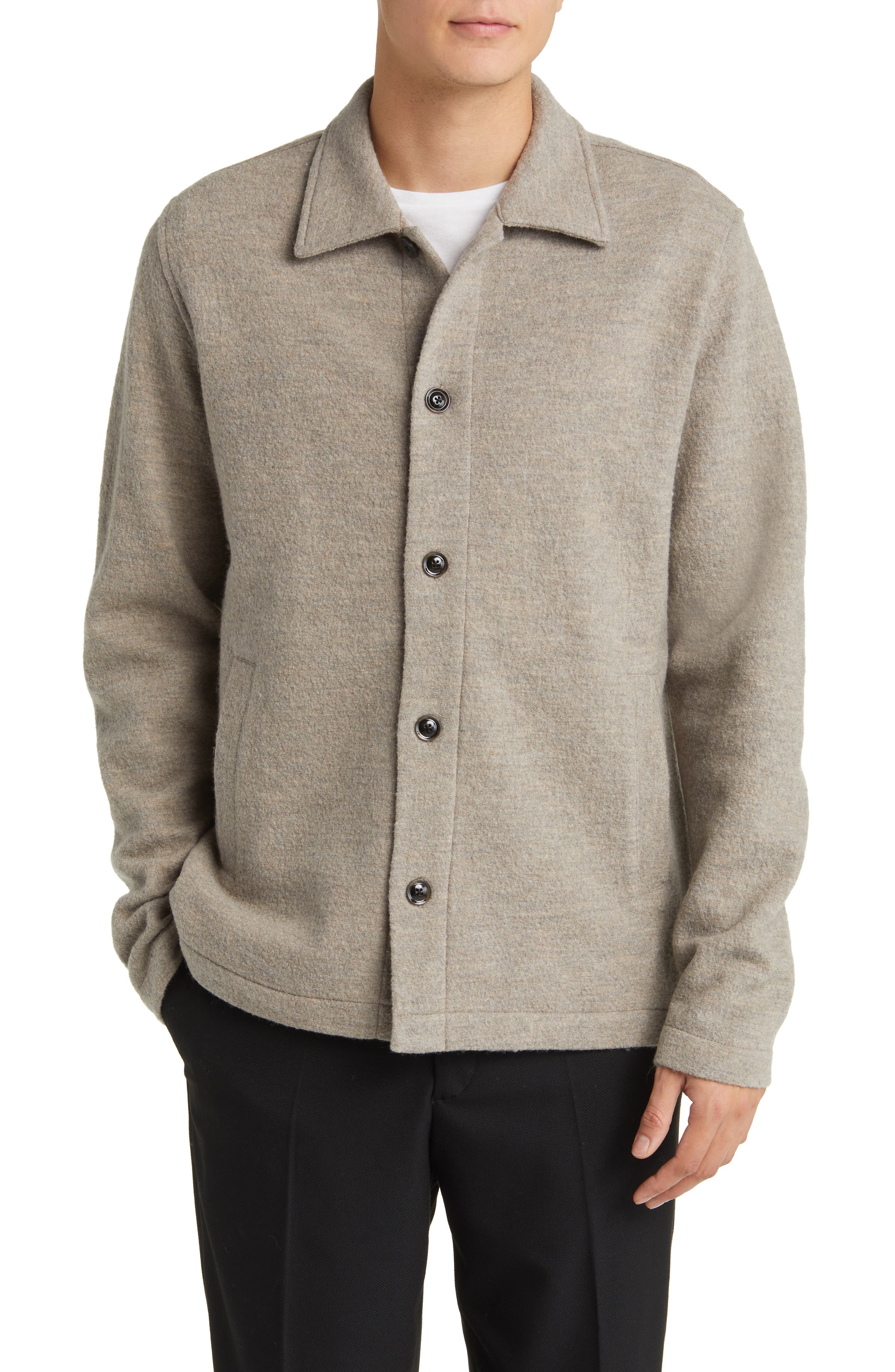Zander 6398 Wool Shirt Jacket