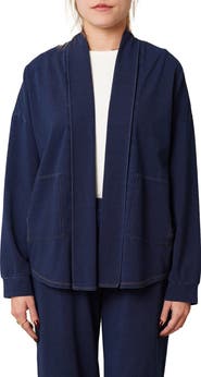 CYRUS Open Front Denim Cardigan