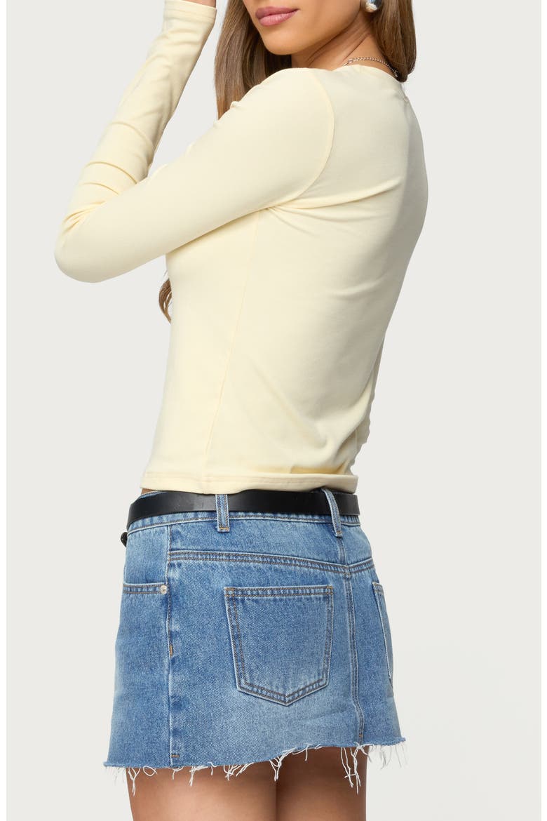 Kiyan Long Sleeve T-Shirt, Alternate, color, YELLOW