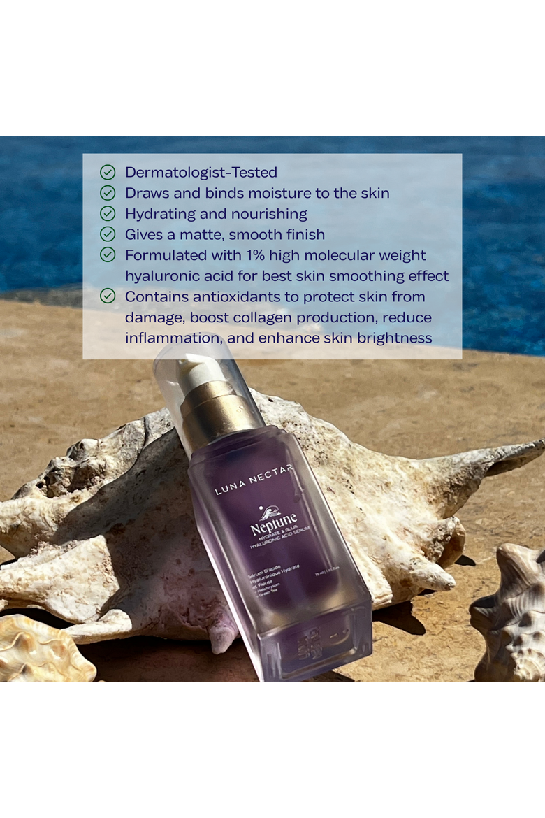 Neptune Hyaluronic Acid  Hydrate & Blur Serum, Alternate, color, Bright purple