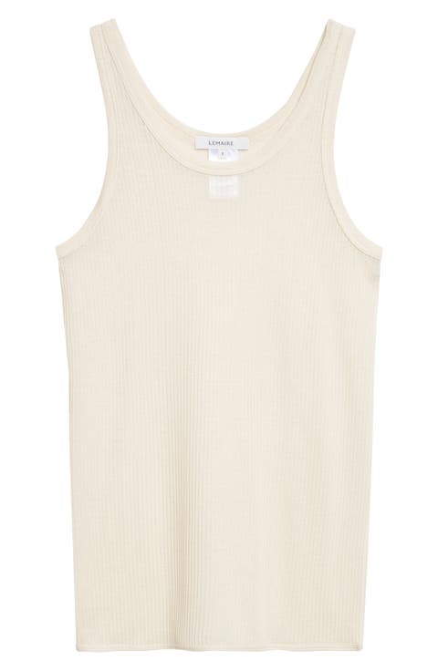 Rib Scoop Neck Tank