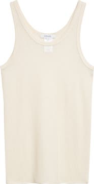 Lemaire Rib Scoop Neck Tank