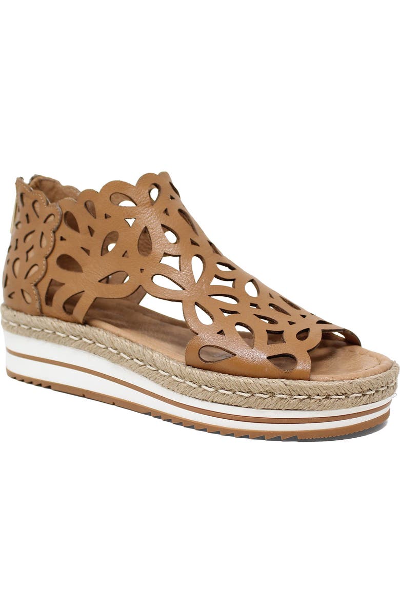 DJANGO AND JULIETTE Adely Back Zip Sandal, Main, color,