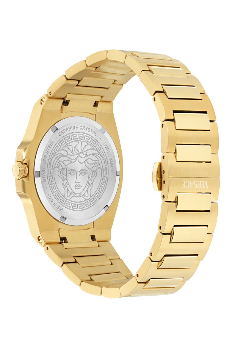 Tolomeo Bracelet Watch, 40mm, Alternate, color, IP YELLOW GOLD